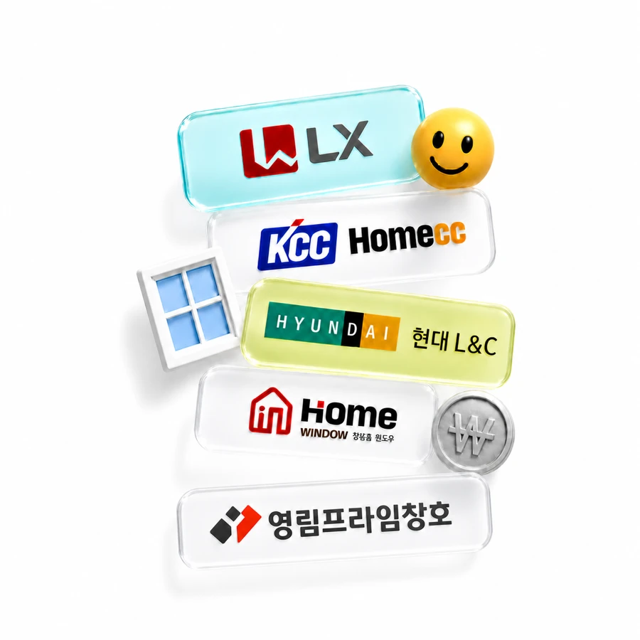 검증된 창호 전문가 매칭 화면